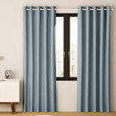 Artiss 2X Blockout Curtains Eyelet 240x230cm Grey - RnR Galore