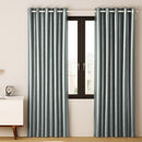 Artiss 2X Blockout Curtains Eyelet 240x230cm Grey Shine - RnR Galore
