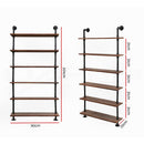 Artiss Floating DIY Pipe Shelf 6 Tiers - IRA - RnR Galore