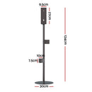 Artiss Freestanding Dyson Vacuum Cleaner Stand for V6 7 8 10 11 Grey - RnR Galore