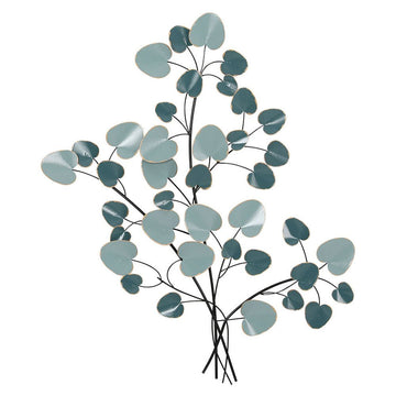 Artiss Metal Wall Art Hanging Sculpture Home Decor Leaf Tree of Life Blue - RnR Galore