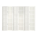 Artiss Room Divider Screen Privacy Wood Dividers Stand 6 Panel Nova White - RnR Galore