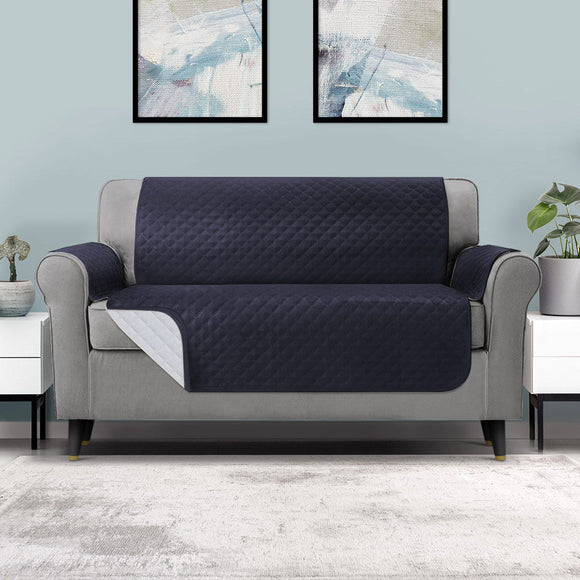Artiss Sofa Cover Couch Covers 3 Seater 100% Water Resistant Dark Grey - RnR Galore