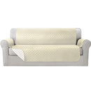 Artiss Sofa Cover Couch Covers 4 Seater 100% Water Resistant Beige - RnR Galore