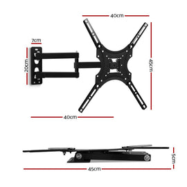 Artiss TV Wall Mount Bracket for 24" - 50" LED LCD TVs Full Motion Strong Arms - RnR Galore