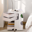 ArtissIn Storage Trolley Bedside Table 3 Tier Cart Boby Replica White - RnR Galore