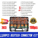 AU 1000 PCS Deutsch DT Connector Kit 14 - 16AWG Stamped Contacts 1100PCS UPGRADE - RnR Galore