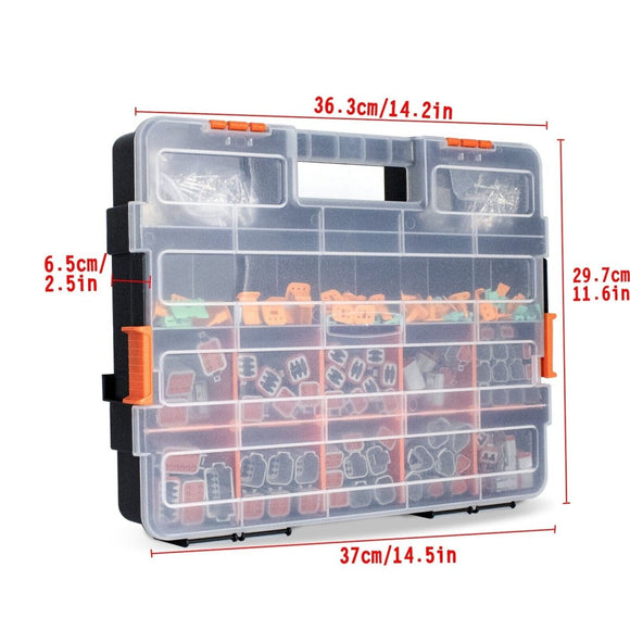 AU 1000 PCS Deutsch DT Connector Kit 14 - 16AWG Stamped Contacts 1100PCS UPGRADE - RnR Galore