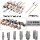 AU 1000 PCS Deutsch DT Connector Kit 14 - 16AWG Stamped Contacts 1100PCS UPGRADE - RnR Galore