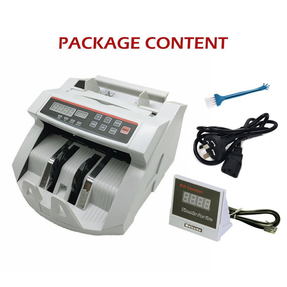 Australian currency notes Cash counter machine + Quantity digital display - RnR Galore