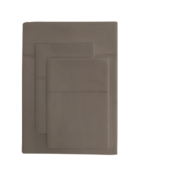 Balmain 1000 Thread Count Hotel Grade Bamboo Cotton Quilt Cover Pillowcases Set - King - Pewter - RnR Galore