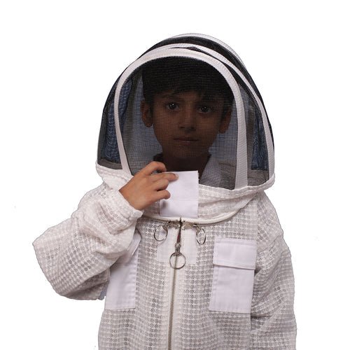 Beekeeping Bee Kids Full Suit 3 Mesh Layer Beekeeper Protective Gear L - RnR Galore
