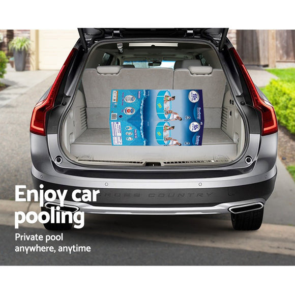 Bestway Kids Pool 152x38cm Round Steel Frame Swimming Pools Above Ground 580L - RnR Galore