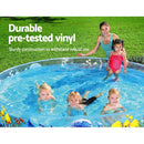 Bestway Kids Pool 244x46cm Round Above Ground Rigid Swimming Pools Undersea 2074L - RnR Galore