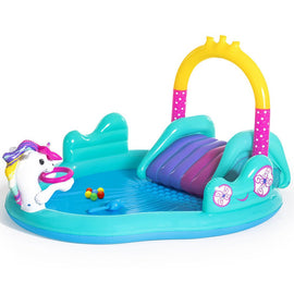 Bestway Kids Pool 274x198x137cm Inflatable Above Ground Swimming Play Pools 220L - RnR Galore