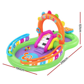 Bestway Kids Pool 295x190x137cm Inflatable Above Ground Swimming Play Pools 349L - RnR Galore