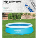 Bestway Pool Cover Fits 3.05m/10ft Round Swimming Pool PVC Blanket 2.89m - RnR Galore