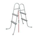 Bestway Pool Ladder 84cm 2 Step Above Ground Swimming Pools Removable Steps Stairs - RnR Galore