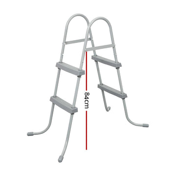Bestway Pool Ladder 84cm 2 Step Above Ground Swimming Pools Removable Steps Stairs - RnR Galore