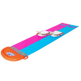Bestway Water Slide Slip Kids 488cm Dual Slides Splash Pad - RnR Galore