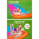 Bestway Water Slide Slip Kids 488cm Dual Slides Splash Pad - RnR Galore