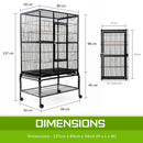 Bird Cage Parrot Aviary MELODY 137cm - RnR Galore
