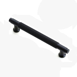 Black Furniture Door Kitchen Cabinet Handle Handles Pull Pulls Cupboard 128mm - RnR Galore