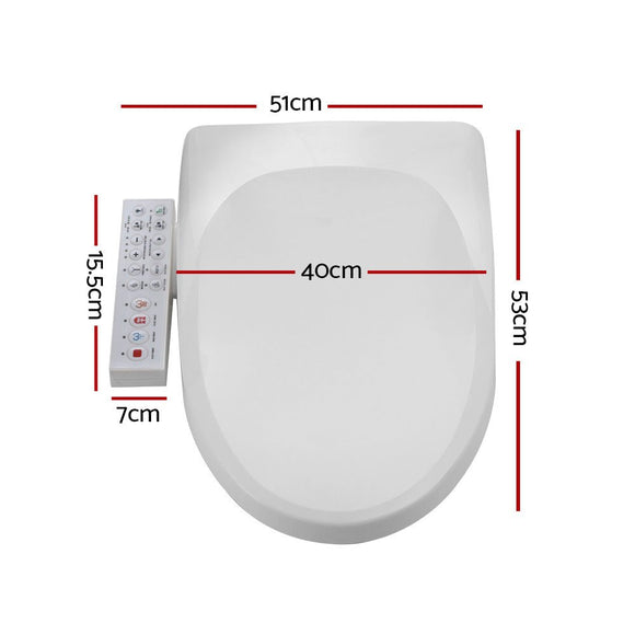 Cefito Electric Bidet Toilet Seat Cover Bathroom Spray Water Wash V Shape - RnR Galore