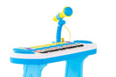 Children's Electronic Keyboard with Stand (Blue) Musical Instrument Toy - RnR Galore