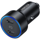 CHOETECH C0054 2 - Port 40W USB - C Car Charger Adapter - RnR Galore
