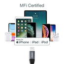 CHOETECH IP0042 USB - C MFI Certified iPhone Cable 3M - RnR Galore
