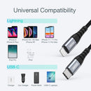 CHOETECH IP0042 USB - C MFI Certified iPhone Cable 3M - RnR Galore