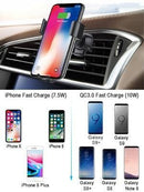 CHOETECH T536 - S Fast Wireless Charging Car Mount Phone Holder - RnR Galore