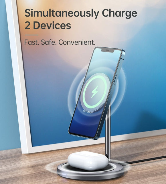 Choetech T575 - F MagSafe iPhone Magnetic Wireless Charger Stand - RnR Galore