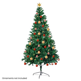 Christabelle Green Christmas Tree 2.4m Xmas Decor Decorations - 1500 Tips - RnR Galore