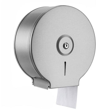 Commercial Restaurant Stainless Steel Toilet Paper Tissue Holder Dispenser Chrome - RnR Galore