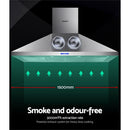 Devanti 1500mm Range Hood 150cm BBQ Commercial Rangehood - RnR Galore