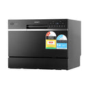 Devanti 6 Place Settings Benchtop Dishwasher Black - RnR Galore