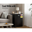 Devanti 70L Bar Fridge Black - RnR Galore