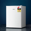 Devanti 70L Portable Mini Bar Fridge - White - RnR Galore