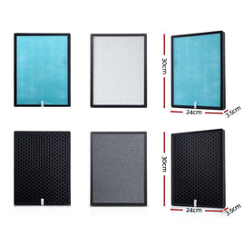 Devanti Air Purifier 4 Layers HEPA Replacement Filter - RnR Galore