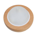 Devanti Aroma Aromatherapy Diffuser LED Oil Ultrasonic Air Humidifier Glass Wood - RnR Galore