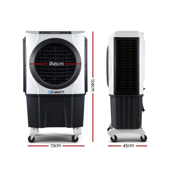 Devanti Evaporative Air Cooler Conditioner 60L - RnR Galore