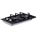 Devanti Gas Cooktop 30cm 2 Burner Black - RnR Galore