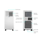 Devanti Portable Air Conditioner 7000BTU - RnR Galore