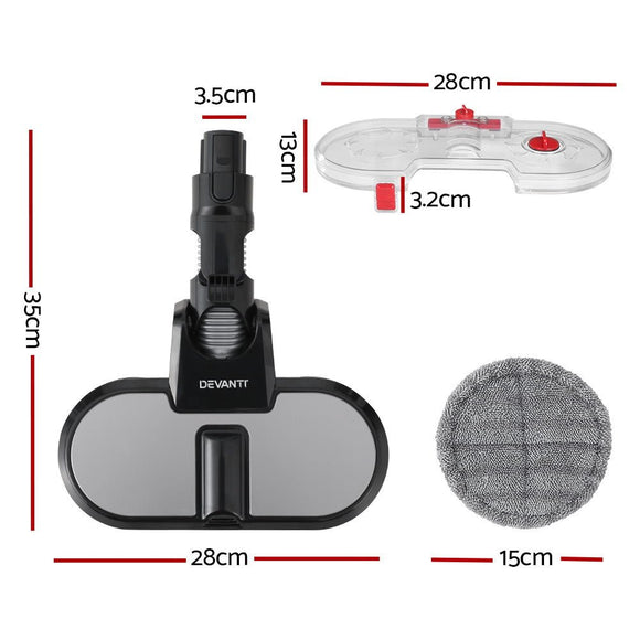 Devanti Stick Vacuum Cleaner Electric Mop Head - RnR Galore