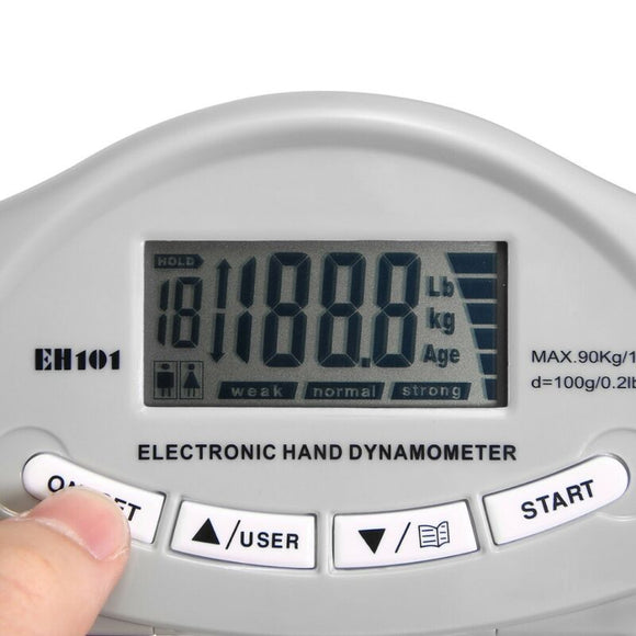 Digital Dynamometer Hand Grip Strength Muscle Tester Electronic Power Measure - RnR Galore