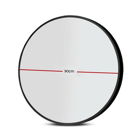 Embellir 90cm Wall Mirror Round Makeup mirrors Bathroom - RnR Galore