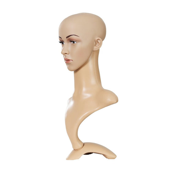 Embellir Female Mannequin Head Dummy Model Display Shop Stand Professional Use - RnR Galore