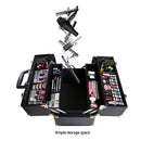 Embellir Portable Cosmetic Beauty Makeup Case - Black & Gold - RnR Galore